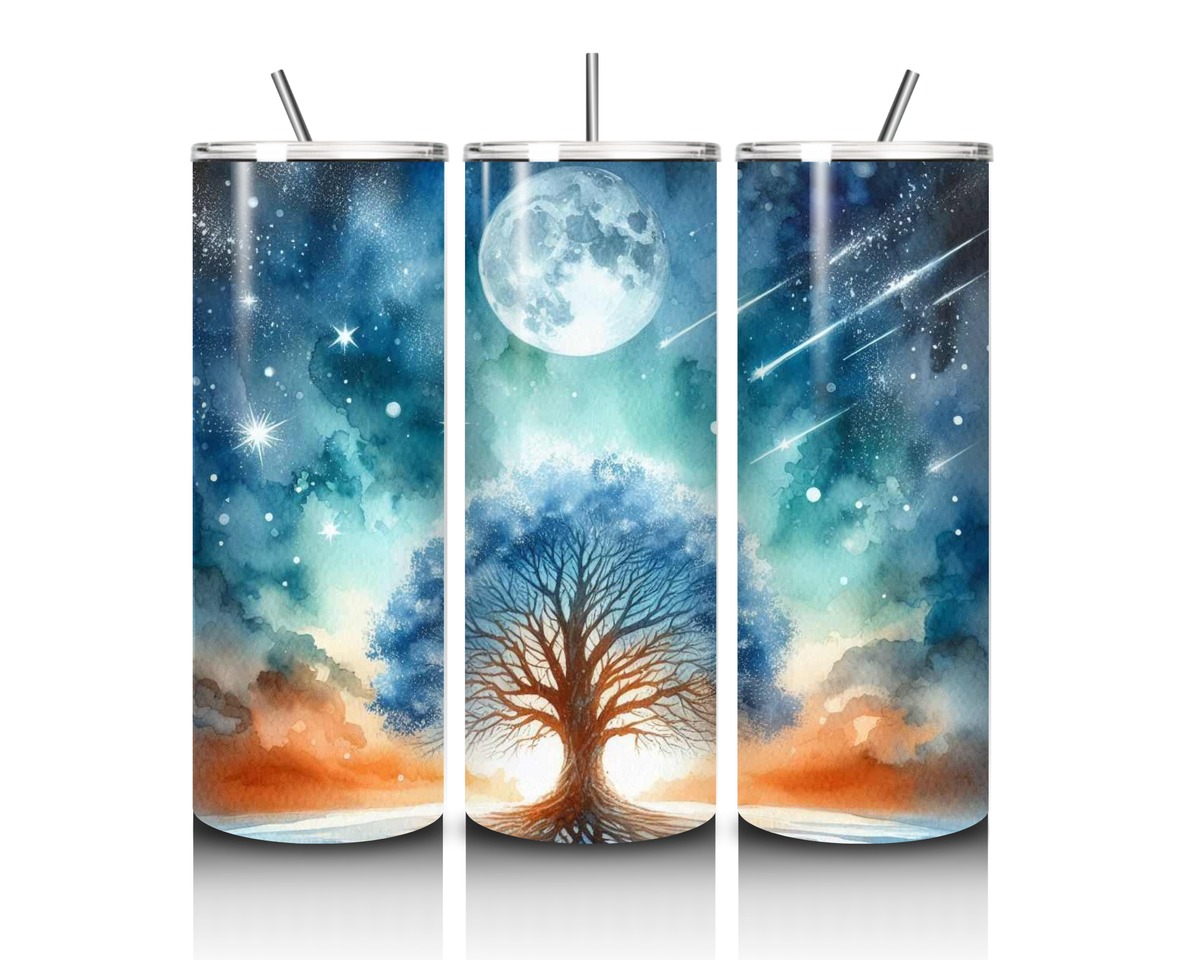 Tree Style 6 20oz Tumbler