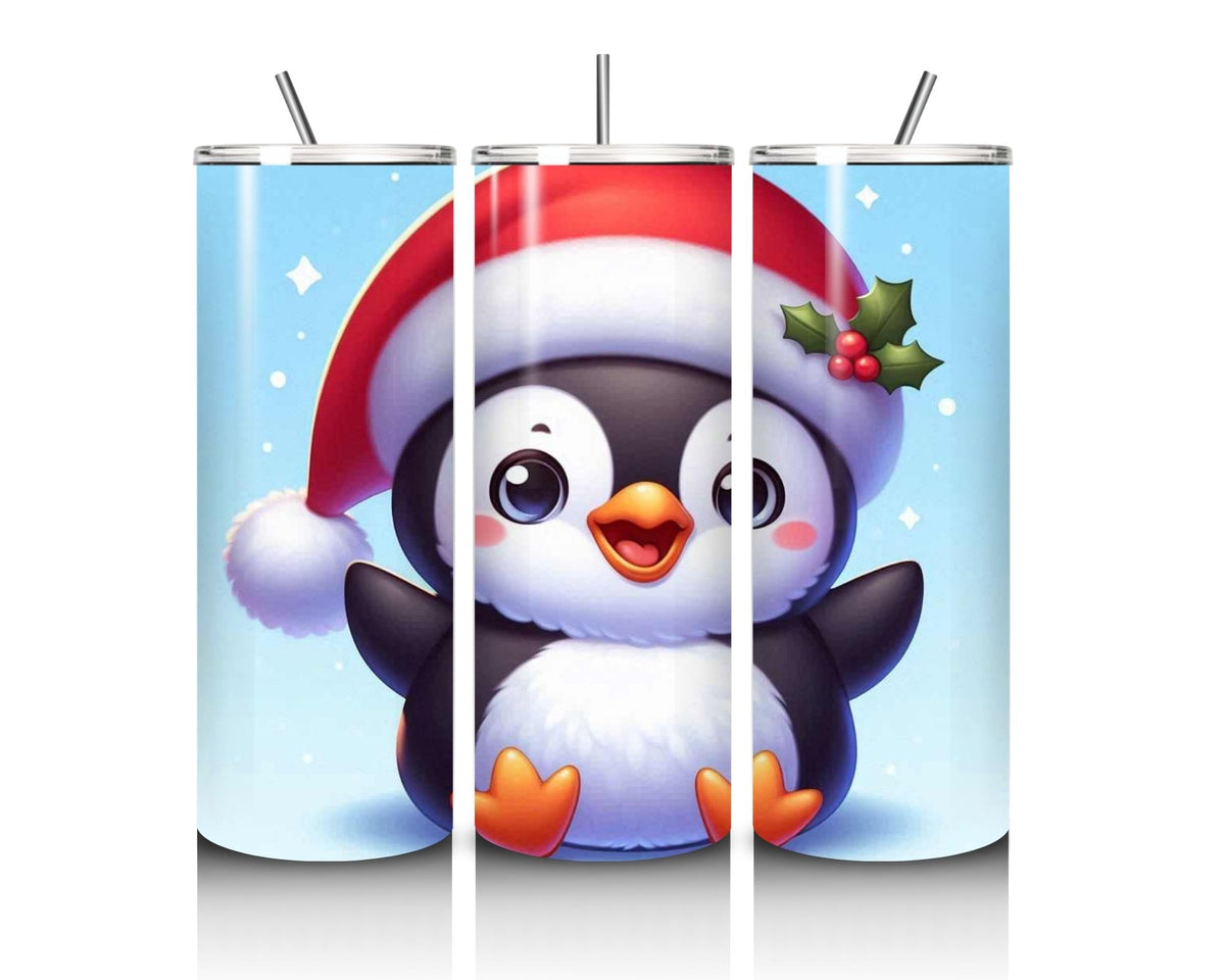 Cute Christmas Penguin Style 2 20oz Tumbler