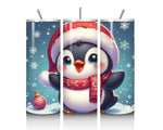 Cute Christmas Penguin Style 1 20oz Tumbler