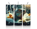 Iguana In The Bath Style 1 20oz Tumbler