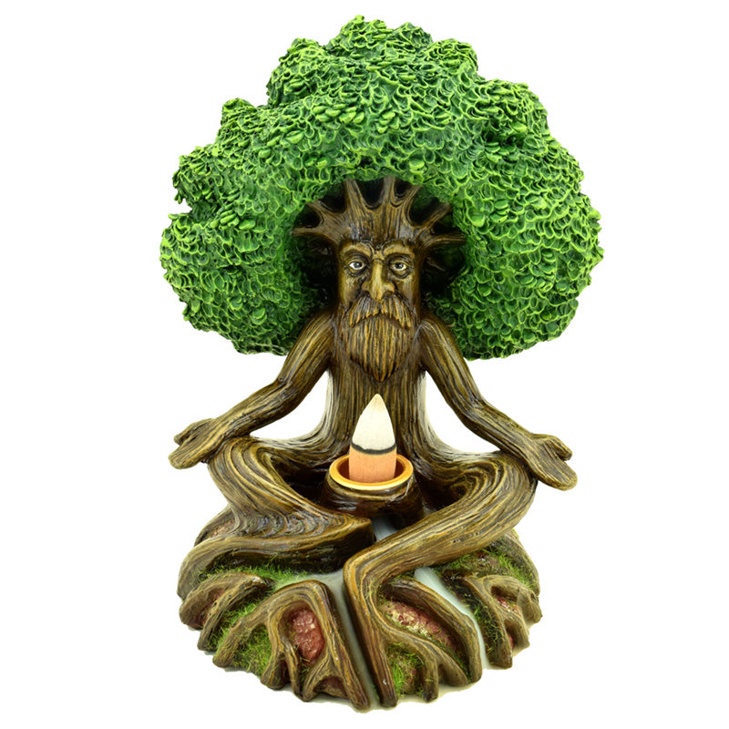 Backflow Incense Burner - Tree Man