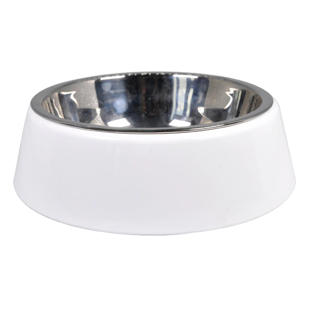 Stainless Steel and Polymer Pet Bowl