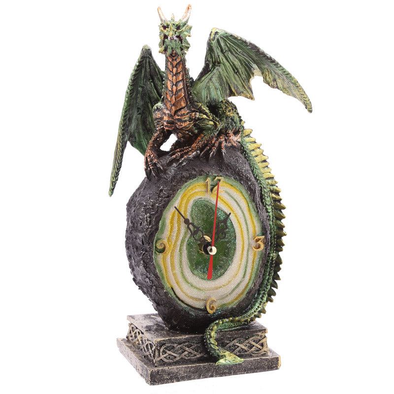 Crystal Geode Dark Legends Dragon Clock