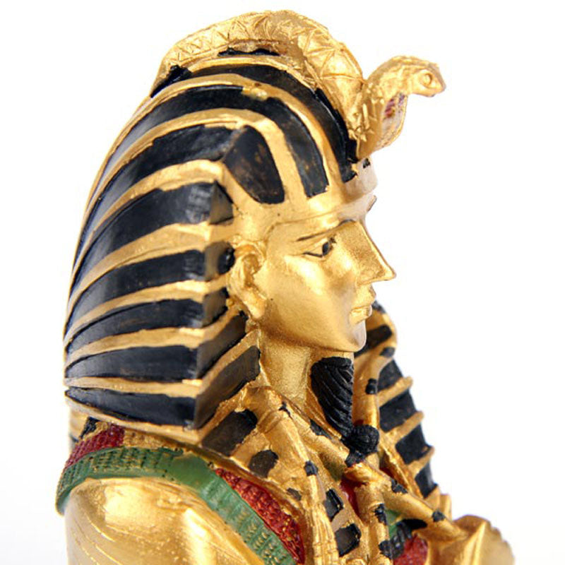 Decorative Egyptian Tutankhamen Bust Ornament