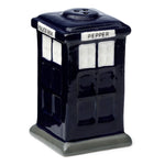 Novelty Ceramic Police Box Salt and Pepper Set