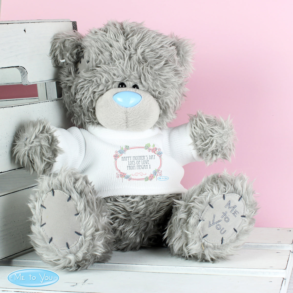 Personalised Me To You Bear 'Floral'