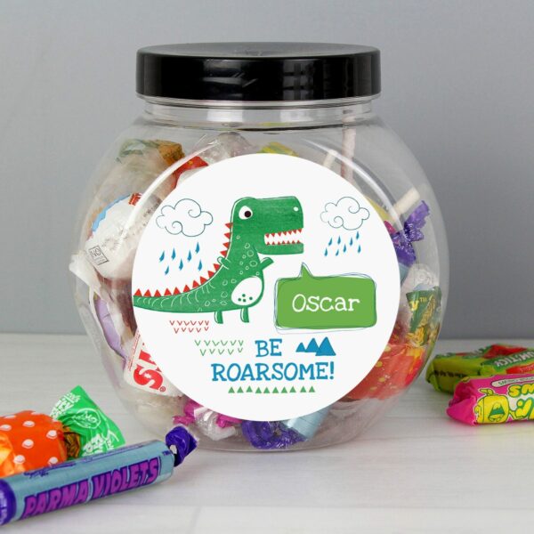 Be Roarsome Dinosaur Sweet Jar