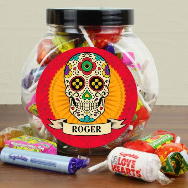 Sugar Skull Sweet Jar