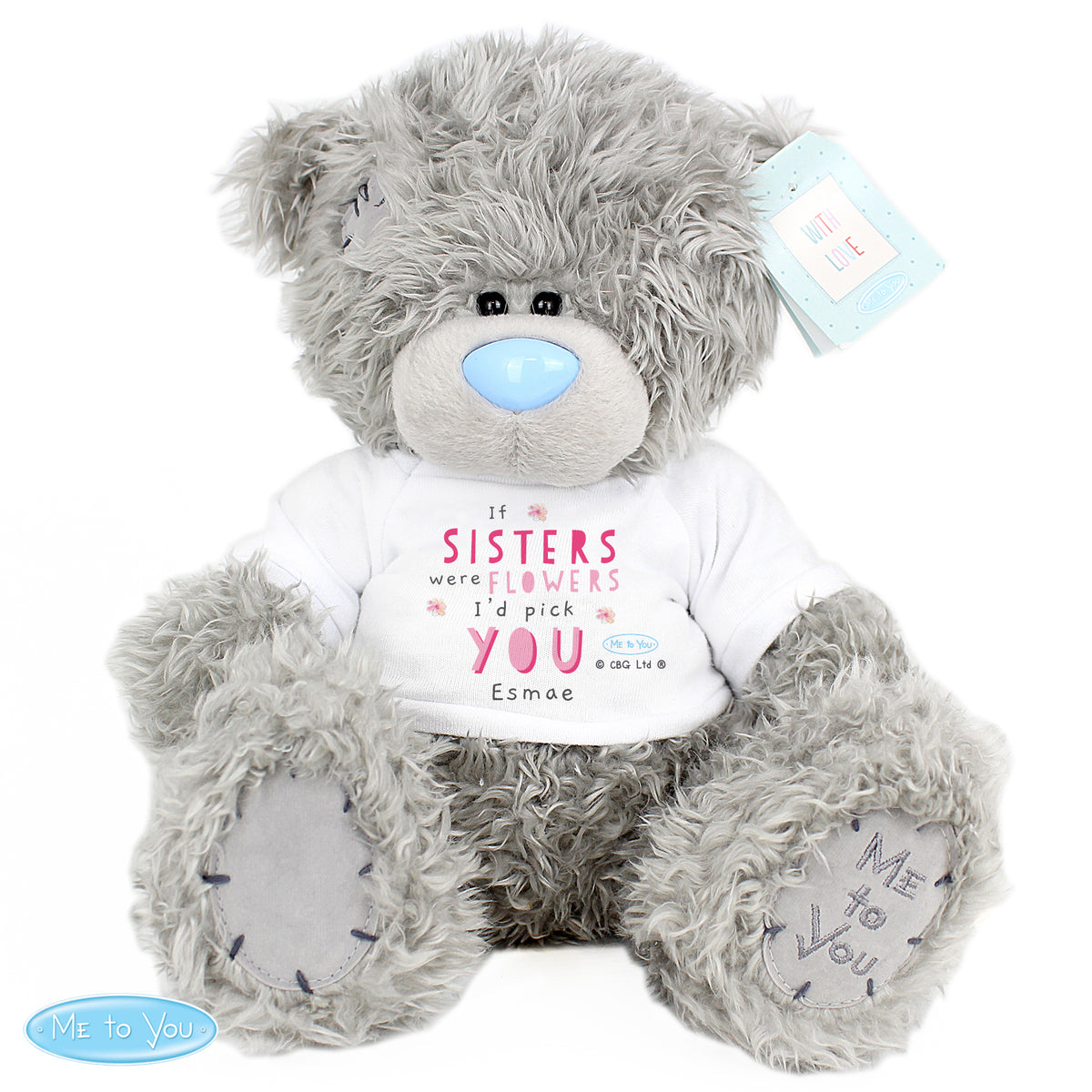 Personalised Me To You If...Were Flowers Bear