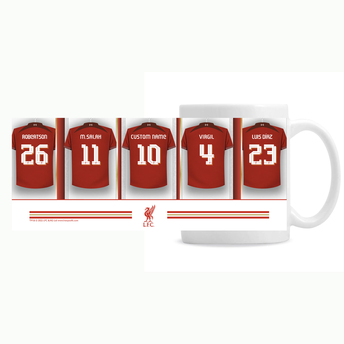 Liverpool Football Club Dressing Room Mug