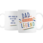 Personalised Absolute Legend Mug