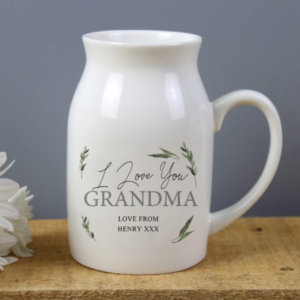 Botanical Flower Jug