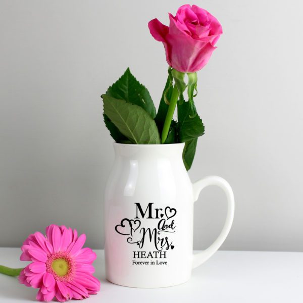 Mr & Mrs Flower Jug