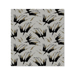 Black And Gold Fire Bird Silhouettes Kitchen Splashback