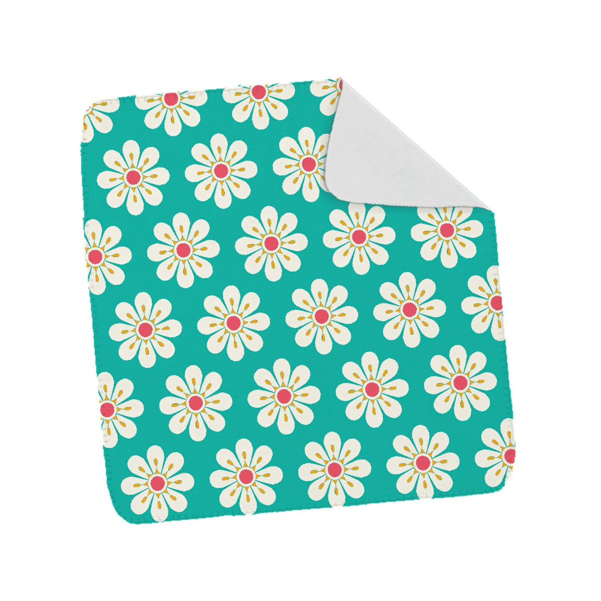 Daisy Pattern Fleece Blanket