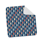 Geometric Pattern Fleece Blanket