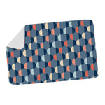 Geometric Pattern Fleece Blanket