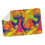 Bright Abstract Pattern Fleece Blanket