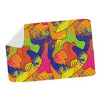 Bright Abstract Pattern Fleece Blanket