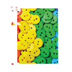 Colourful Buttons Pattern Jigsaw Puzzle