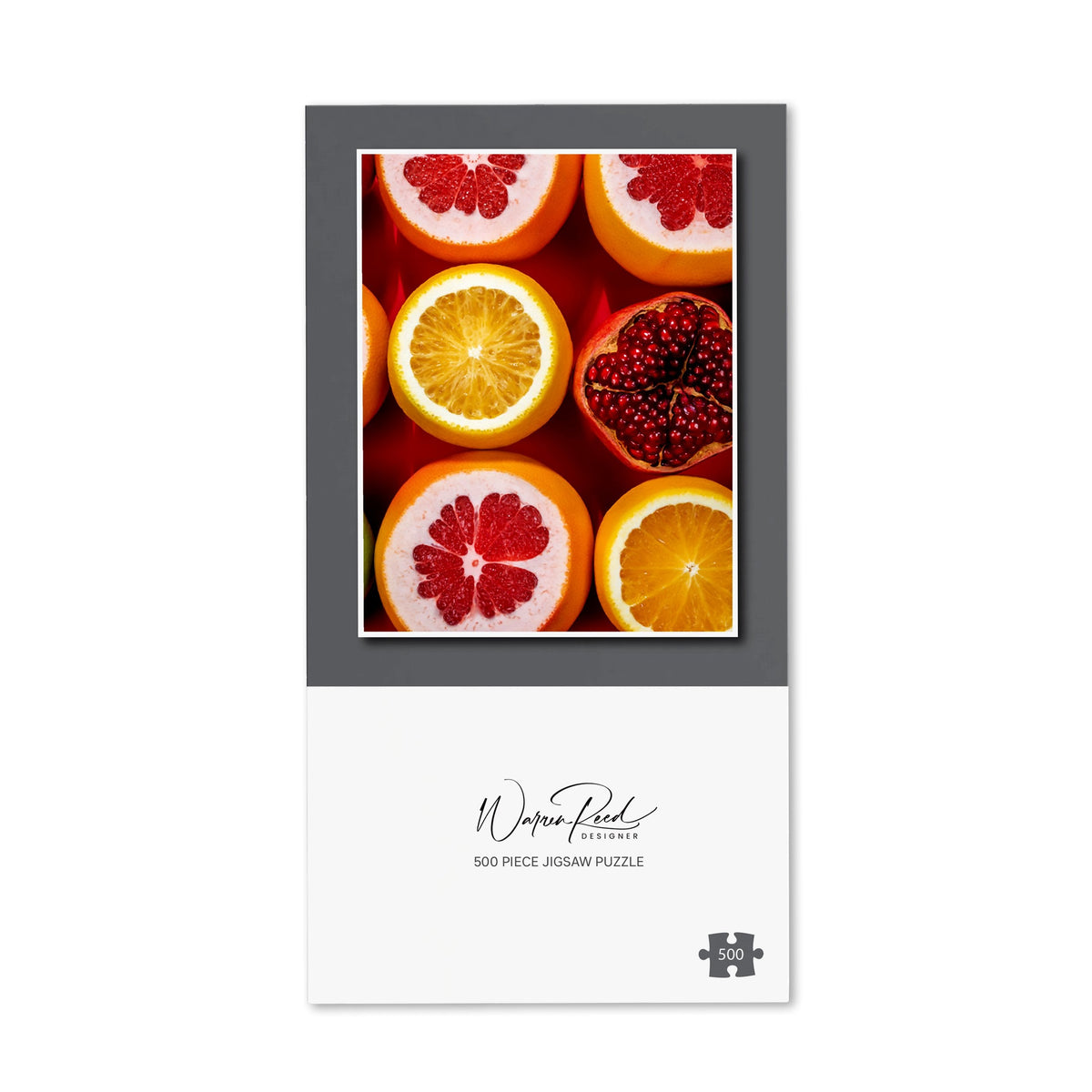 Citrus And Pomegranate Jigsaw Puzzle