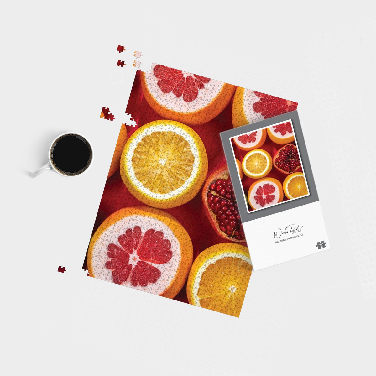 Citrus And Pomegranate Jigsaw Puzzle