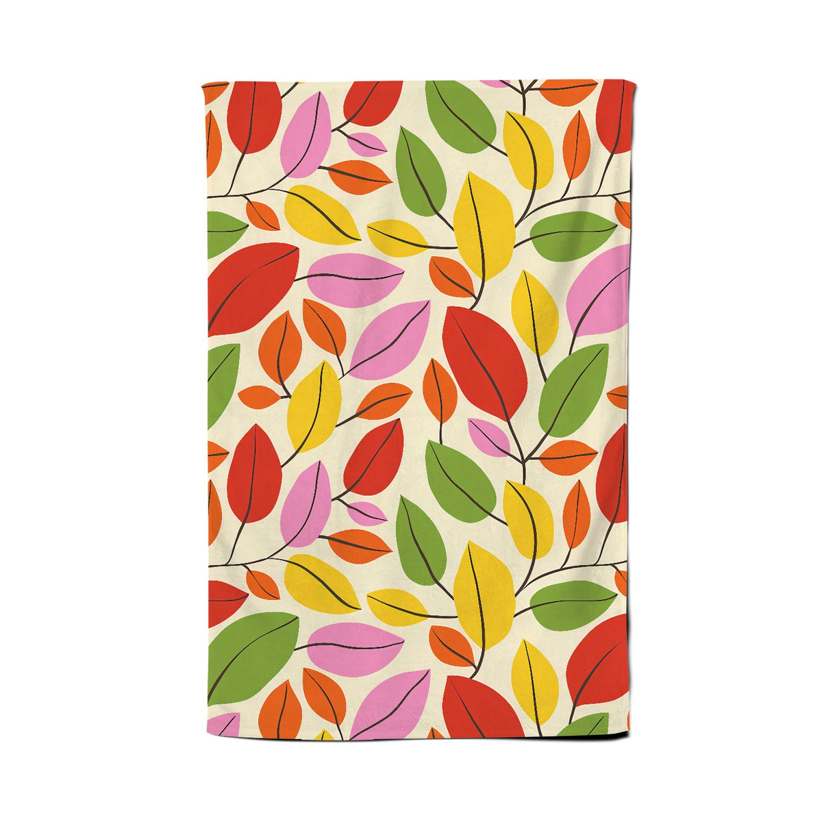 Autumn Leaves Tea Towel