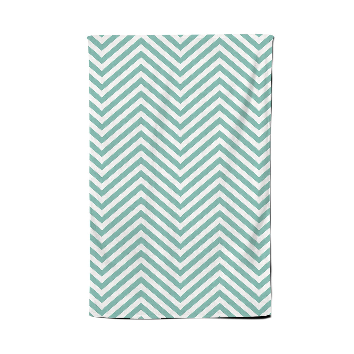 Geometric Chevron Pattern Tea Towel