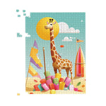 A Giraffe On A Beach Holiday Jigsaw Puzzle