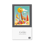 A Giraffe On A Beach Holiday Jigsaw Puzzle