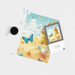 Butterflies On A Beach Holiday Jigsaw Puzzle