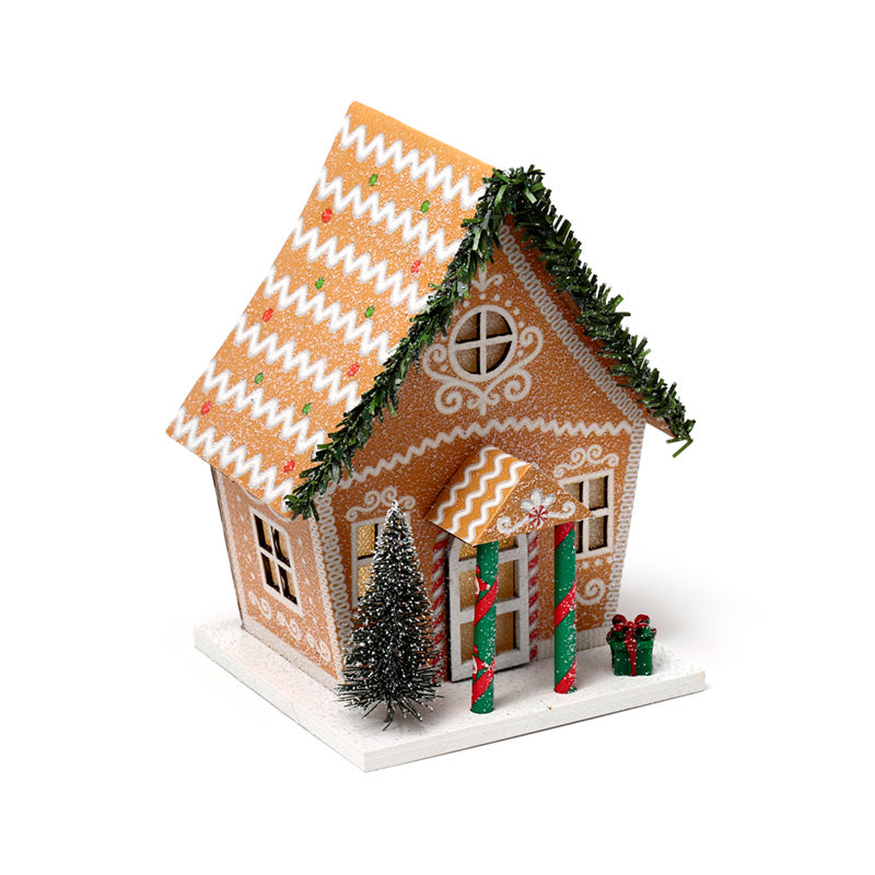 LED Decoration - Christmas Gingerbread House