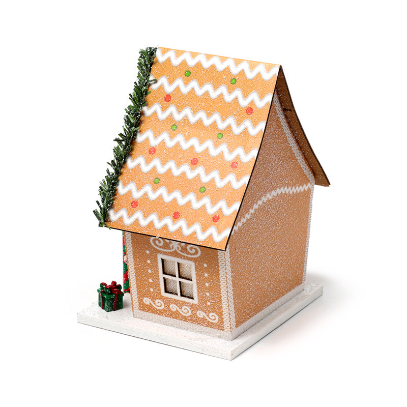 LED Decoration - Christmas Gingerbread House