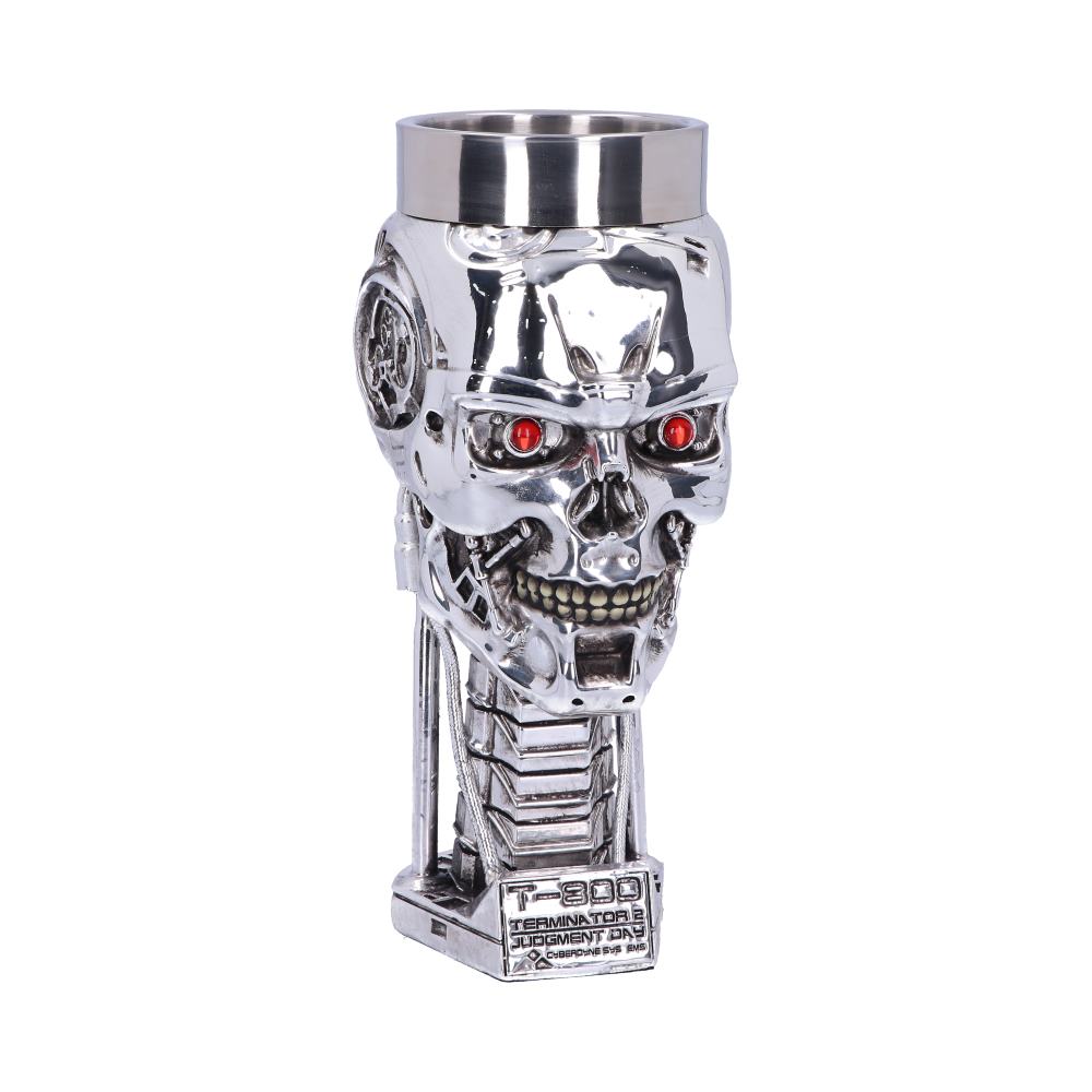 Terminator 2 Head Goblet 17cm