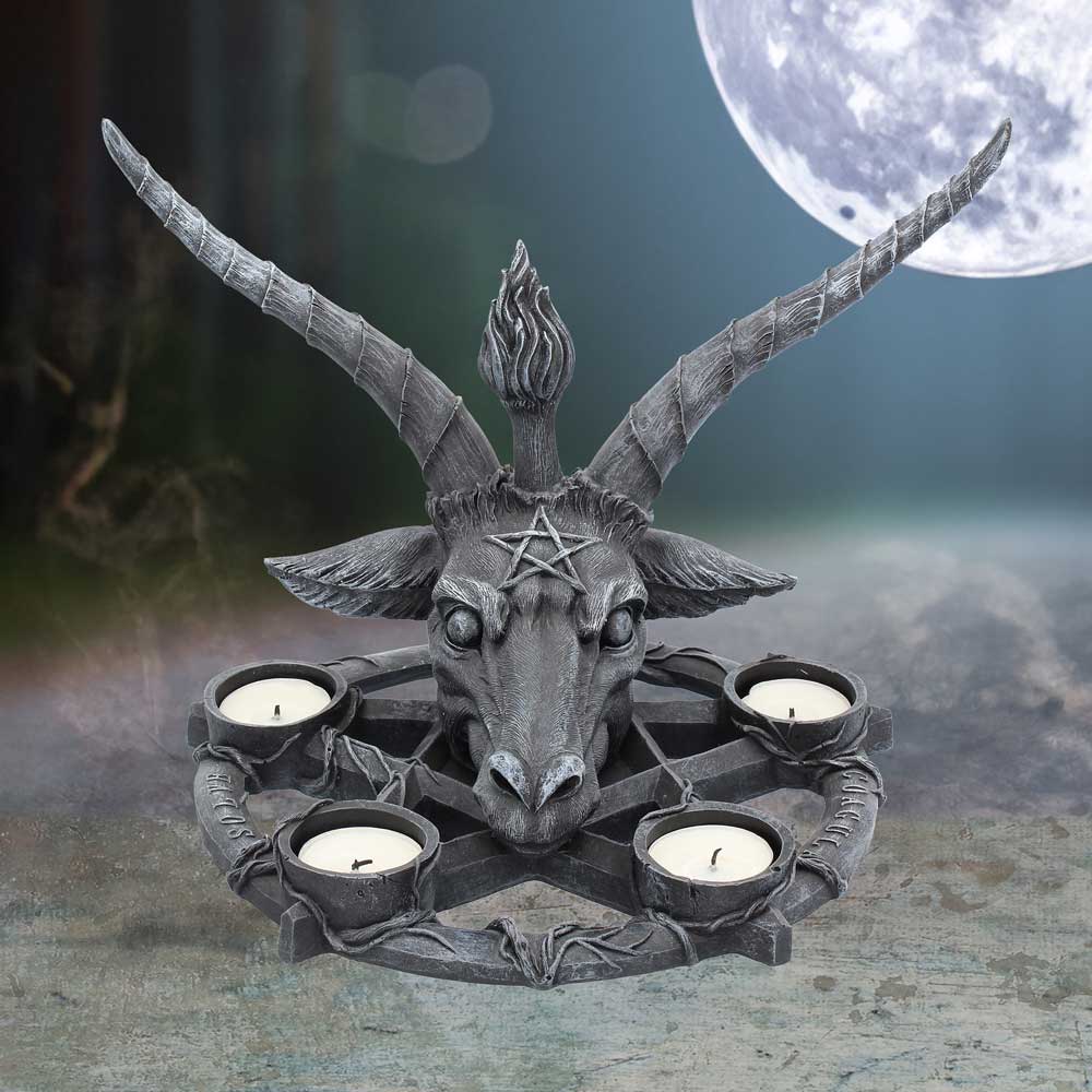 Baphomet Candle Holder 27.5cm