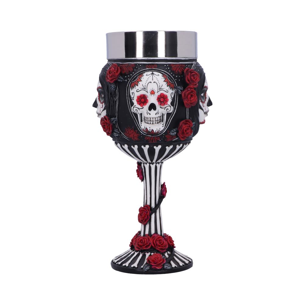 Sugar Skull Goblet 19.5cm (JR)