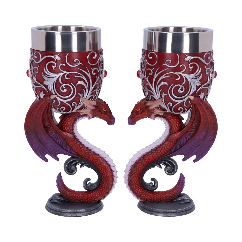 Dragons Devotion Goblets 18.5cm (Set of 2)