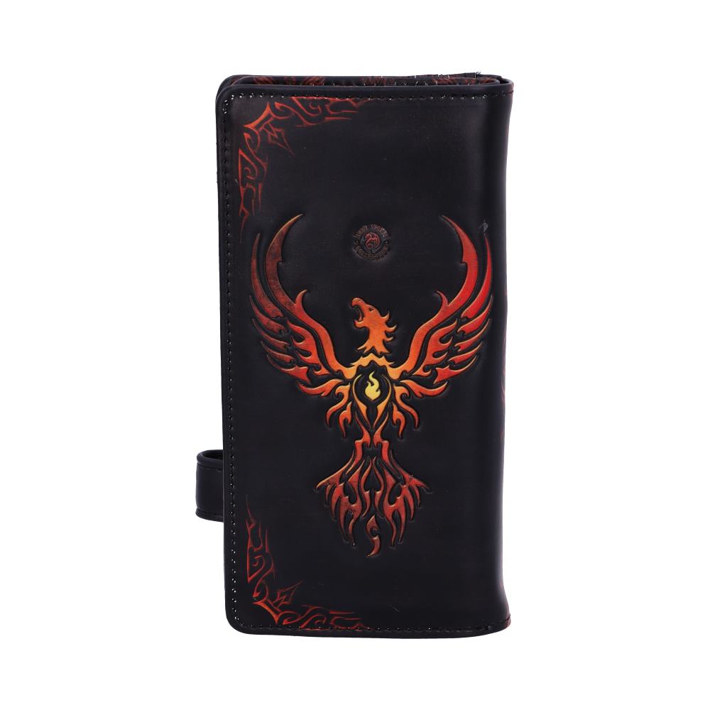 Phoenix Rising Embossed Purse (AS) 18.5cm