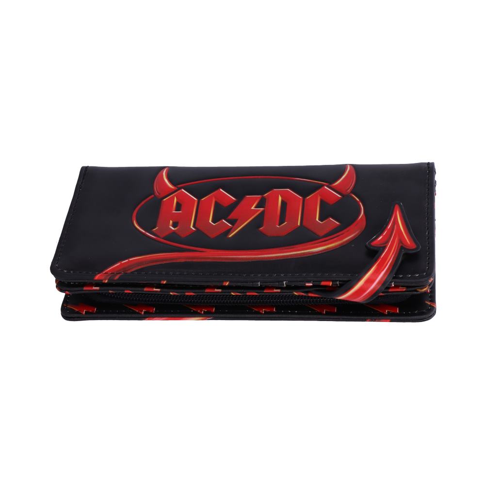 ACDC Embossed Purse 18.5cm