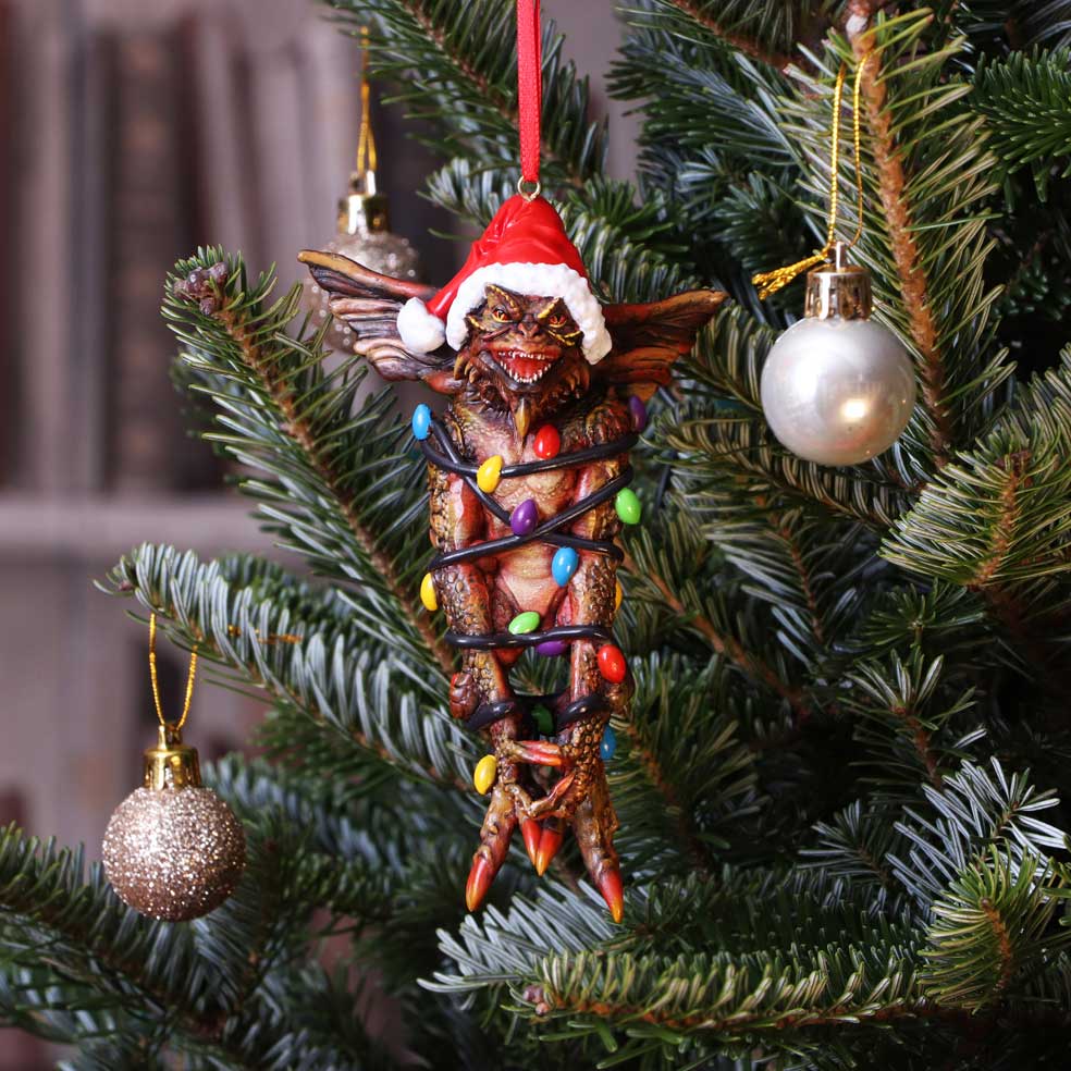 Gremlins Mohawk in Fairy Lights Hanging Ornament