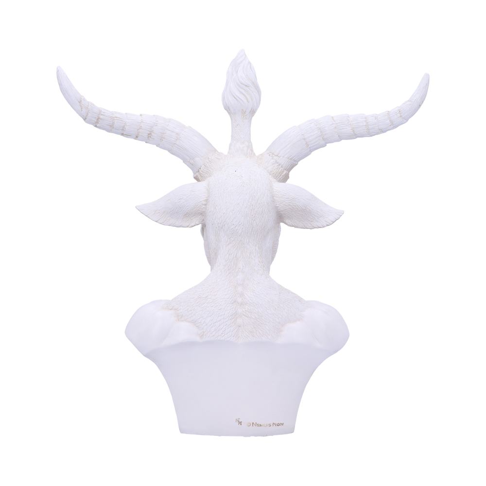 Baphomet Bust (White) 33.5cm