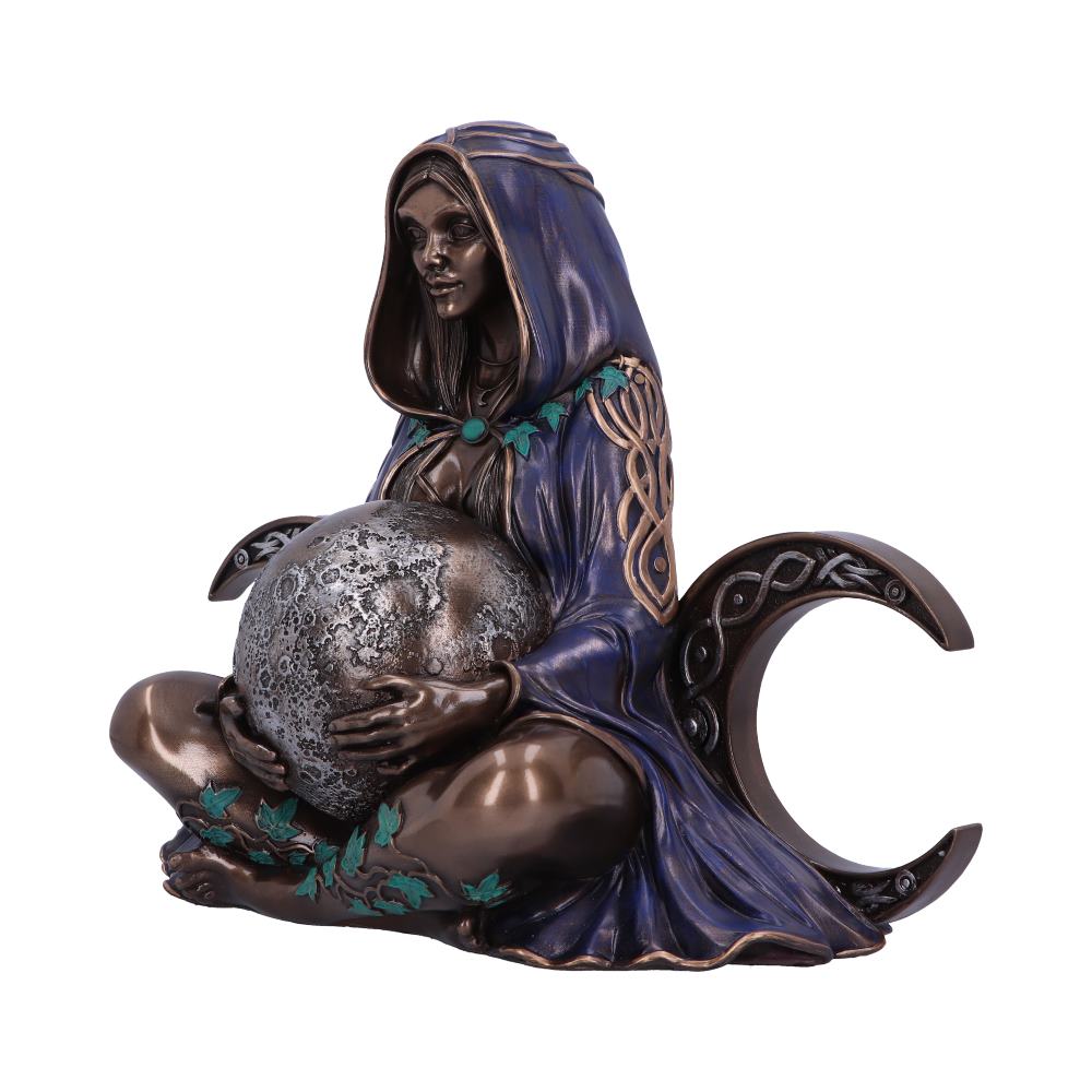 Triple Moon Goddess Art Statue 31cm