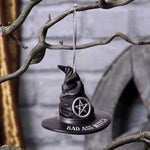 Bad Ass Witch Hanging Ornament 9cm