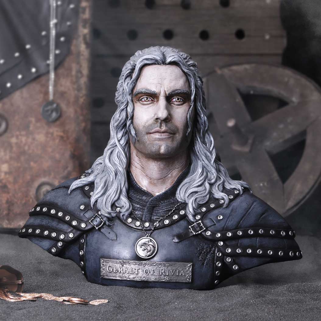 The Witcher Geralt of Rivia Bust 39.5cm