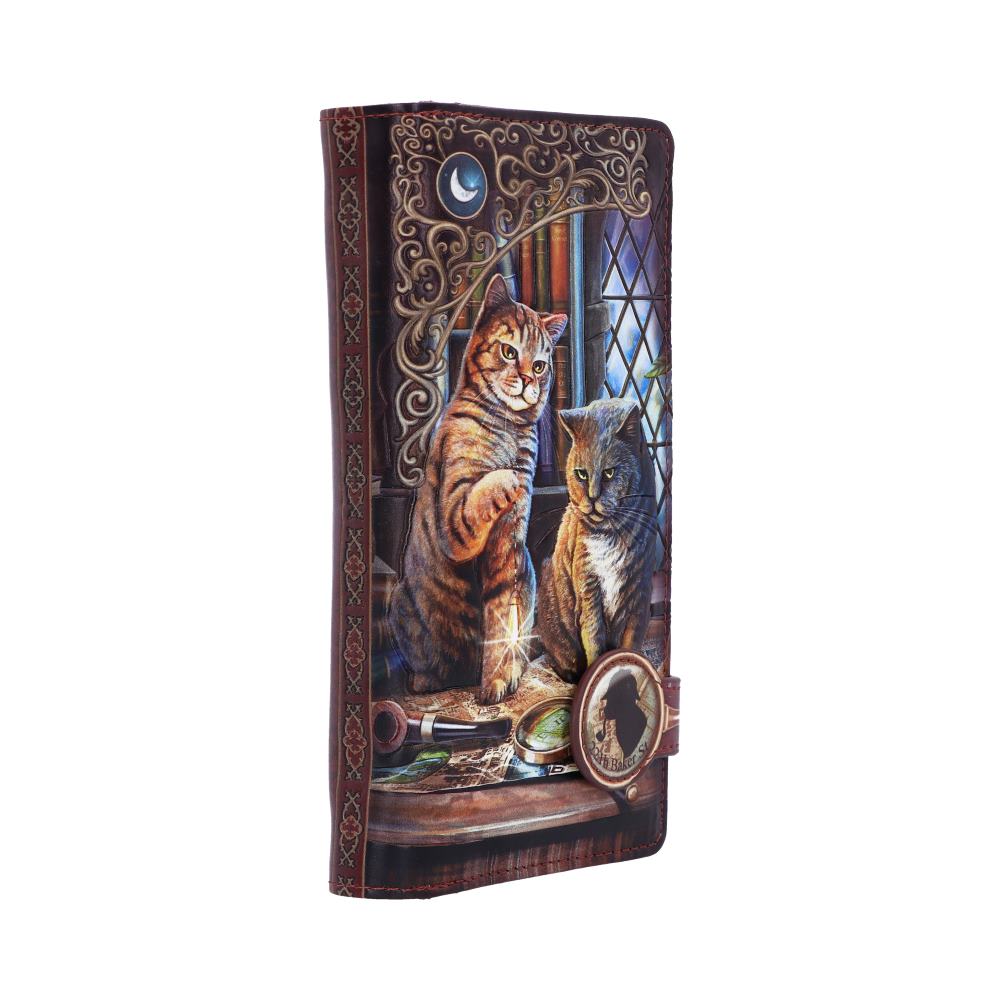 Purrlock Holmes Embossed Purse (LP) 18.5cm