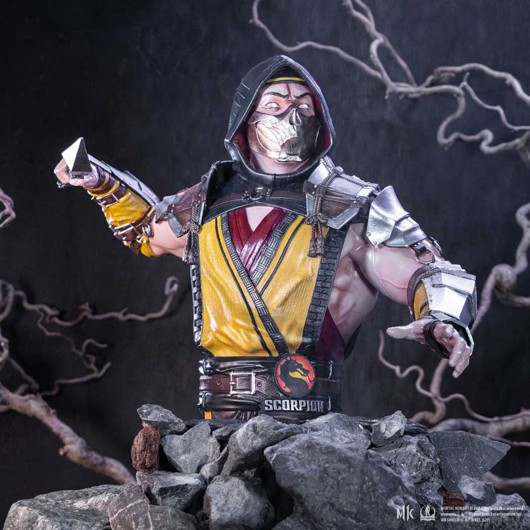 Mortal Kombat Scorpion Bust 29.5cm