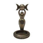 Spiral Goddess Tea Light Holder 12cm