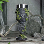 Aged Pentagram Goblet 19.5cm