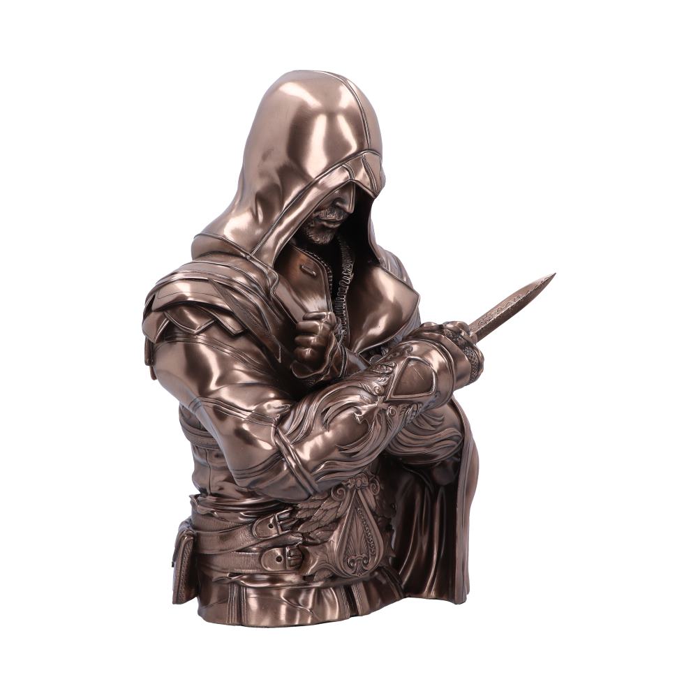 Assassin's Creed® Ezio Bust Box Bronze 30cm