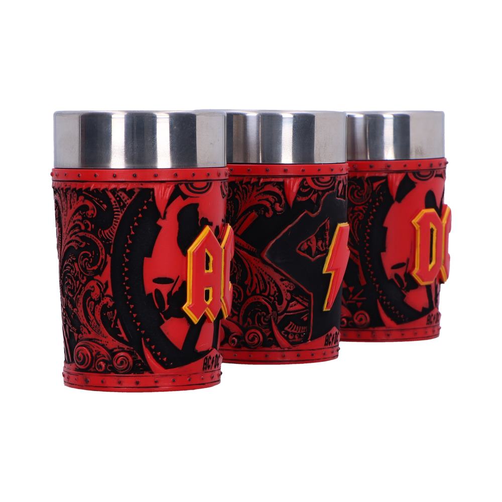 ACDC Logo Shot Glass Set (Set of 3) 8.7cm